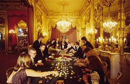 1978: Playing roulette in the luxury casino at Baden-Baden, south west Germany. (Photo by Slim Aarons/Getty Images)