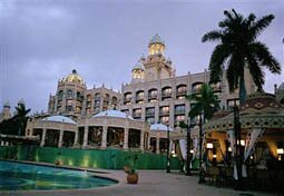 SUN CITY, SOUTH AFRICA - MARCH 10, 2007: The Palace of the Lost City Hotel at Sun City, the entertainment centre popular with gamblers and tourists built by the hotel magnate Sol Kerzner, in South Africa. (Photo by Tom Stoddart/Getty Images)